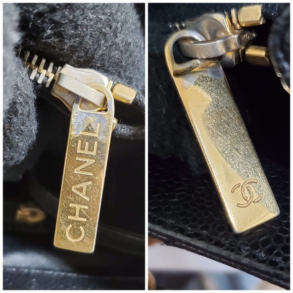 Authentic CHANEL Caviar Quilted XL Grand Shopping Tote GST Black - Picture 3 of 11